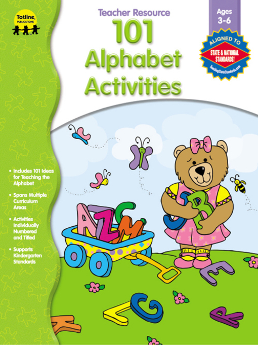 Title details for 101 Alphabet Activities by Lisa Schwimmer Marier - Wait list